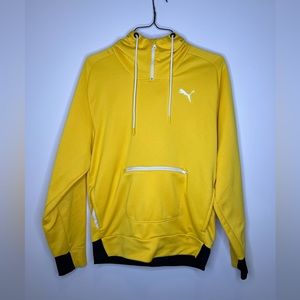 Puma Men's Lightweight Hoodie Zip Pullover - Medium